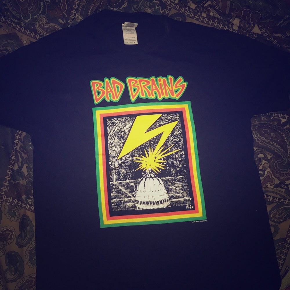 Bad Brains Banned in DC T-shirt